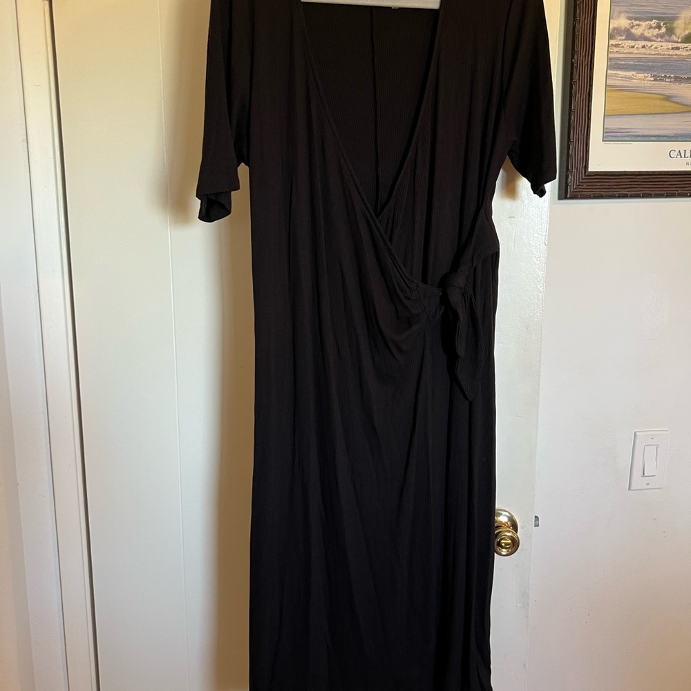 Sonoma- Maternity Black Long Sleeve Dress